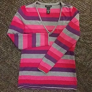 New York & Company Striped Sweater